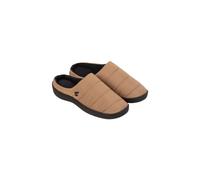 Ladies Cosy Winter Slip On Slippers Size Medium Colour Khaki