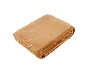 Heat Holders Extra Soft Warm Large Luxury Thermal Fleece Throw Blanket - 180 x 200 cm - One Size - Gold Dust