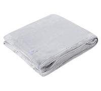 HEAT HOLDERS - Extra Soft Winter Warm 1.7 TOG Large Luxury Thermal Fleece Throw Blanket - 180 x 200 cm (One Size, Ice Grey)