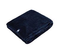 HEAT HOLDERS - Extra Soft Winter Warm 1.7 TOG Large Luxury Thermal Fleece Throw Blanket - 180 x 200 cm (One Size, Navy)