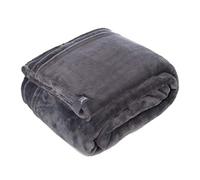 HEAT HOLDERS GIANT - SPECIAL EDITION Snuggle Ups Thermal Winter Warm Luxury Soft Fleece 1.7 Tog Blanket/Throw One Size - NOT electric (Antique Silver)