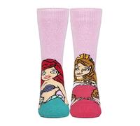 HEAT HOLDERS Girls Lite Novelty Disney Princess Socks Ariel Frozen Belle