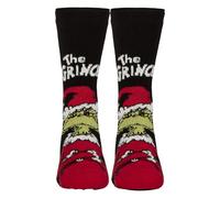 HEAT HOLDERS Grinch Pattern Men's Thermal Socks Soft Breathable Winter Socks Gifts, Grinch, 39-45