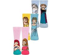 Heat Holders 3 Pack Girls Disney Novelty Socks: Thermal Lite Princess Socks - 12-3 UK - Disney Princess