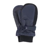 HEAT HOLDERS - Kids Thermal Fleece Lined Mittens | Boys & Girls Warm Ski Gloves for Winter (3-6 Years, Blue)