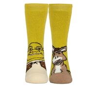 Heat Holders Kids Thermal Shrek Patterned Novelty Socks with Soft Brushed Lining - 12-3 UK - Shrek (Green)
