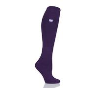HEAT HOLDERS Ladies 1 Pair 1.6 TOG Lite Knee High Socks Purple 4-8