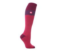 Heat Holders - Ladies 2.3 TOG Thick Winter Warm Extra Long Knee High Skiing Thermal Ski Socks Size 4-8 UK(Raspberry/Fuchsia)