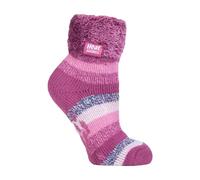Heat Holders - Ladies Anti Slip Low Cut Thermal Fluffy Lounge Slipper Bed Socks