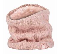 Heat Holders Ladies Cable Knit Winter Fleece Lined Thermal Neck Warmer - One Size - Dusky Pink