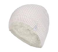 HEAT HOLDERS - Ladies Crochet Knit Fleece Lined Thermal Winter Beanie Hat | Chilly Day Outfit | Outdoor Headwear | Cold Weather Essential | Ear Coverage Layer | Heat Retaining Layer