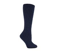 HEAT HOLDERS - Ladies Extra Long Thick Winter 2.7 TOG Coloured Knee High Thermal Wool Rich Socks (4-8 uk, Indigo (XL.Wool))