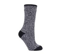 HEAT HOLDERS - Ladies Thermal Socks for Winter | Outdoor & Indoor Socks | Cuddly & Fluffy | Gifts for Women (4-8 UK, Primrose Black)