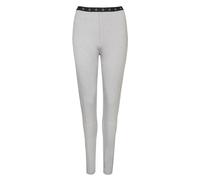 HEAT HOLDERS Ladies Fleece Lined Long Johns Womens Thermal Bottoms Base Layer (UK, Alpha, M, Regular, Regular, Silver)