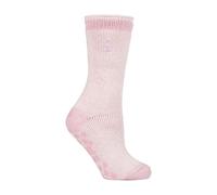 Womens Fleece Lined Slipper Socks by Heat Holders - Non Slip Socks