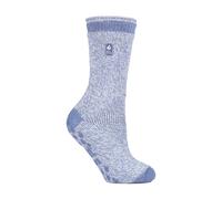 Womens Fleece Lined Slipper Socks by Heat Holders - Non Slip Socks