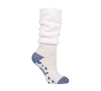 Heat Holders - Ladies Fluffy Slouch Bed Socks Non Slip Slipper Socks