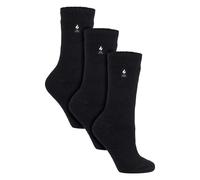 Heat Holders Ladies Original Thick Winter Thermal Socks (Multipack Options) - 4-8 UK - Black - 3 Pack