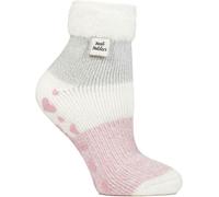 Heat Holders Ladies Thermal Bed Socks With Feather Top - - Size: 4-6