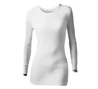 HEAT HOLDERS Ladies Thermal Underwear Long Sleeve Vest Top - Availiable in 2 Colours - 4 Sizes (L (16-18) White)