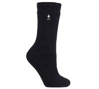 HEAT HOLDERS Ladies Thermal Winter Warm Original Socks UK Size 4-8 (Black)