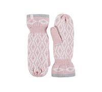 HEAT HOLDERS - Ladies Thick Fleece Lined Insulated Warm Knitted Winter Thermal Mittens