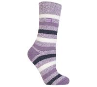 Heat Holders - Ladies Thick Patterned Warm Winter Striped Twist Thermal Socks