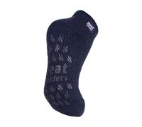Heat Holders Ladies Thick Warm 2.3 Tog Thermal Low Cut Ankle Slipper Socks - 4-8 UK - Deepest Plum