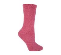 HEAT HOLDERS - Ladies Thick Winter Warm 2.7 TOG Short Cosy Thermal Wool Rich Socks (4-8 uk, Pink (S.Wool))