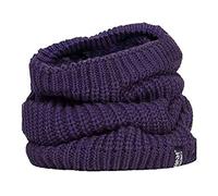 HEAT HOLDERS - Ladies Thick Winter Warm Fleece Lined Chunky Knit Thermal Neck Warmer