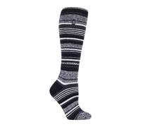 Heat Holders - Ladies Thin Extra Long Knee High 1.6 TOG Patterned Thermal Socks