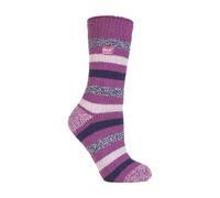 Heat Holders Ladies Twist Patterned Thick Winter Warm Thermal Socks - 4-8 UK - Appleby