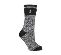 Heat Holders Ladies Twist Patterned Thick Winter Warm Thermal Socks - 4-8 UK - Black (Sydney)