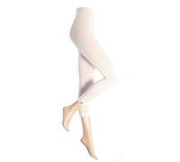 HEAT HOLDERS - Ladies Winter Warm Cotton Thermal Underwear Leggings Long Johns (S/M (32-44" Hip), White)