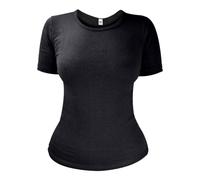 HEAT HOLDERS - Ladies Winter Warm Cotton Thermal Underwear Short Sleeve T Shirt Vest