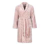 Heat Holders Soft Fleece Warm Bathrobe Dressing Gown For Winter In Pink Pink
