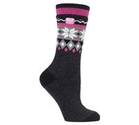 HEAT HOLDERS Lite - Ladies Thin Winter Thermal Socks in 10+ colours 4-8 UK (4-8, Rivington)