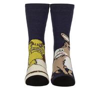 HEAT HOLDERS Lite - Mens Novelty Thermal Socks Shrek Character Patterned Socks (6-11, Shrek (Navy))