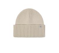 HEAT HOLDERS Lite Ribbed Turnover Hat - Ashwood Unisex 1 Pack Thermal Winter Beanie, Soft Warm Lightweight Insulated Knit Hat for Men & Women, Comfortable Cold Weather Wear One Size Cream