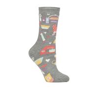 HEAT HOLDERS Womens Fun Hobby Socks Lite | Novelty Winter Fleece Lined Thermal Socks (4-8, Love To Bake)