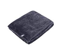 HEAT HOLDERS Luxury Snuggle Up Fleece Blanket Throw (Antique Silver)