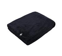 HEAT HOLDERS Luxury Snuggle Up Fleece Blanket Throw (Black)