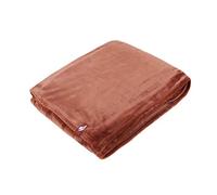 HEAT HOLDERS Luxury Snuggle Up Fleece Blanket Throw (Copper)