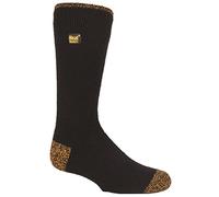 HEAT HOLDERS Mens 1 Pair Workforce 2.3 TOG Reinforced Heel and Toe Work Wear Socks Black 11-13