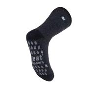HEAT HOLDERS - Mens 2.3 Tog Fleece Lined Indoor Thermal Slipper Socks with Grips