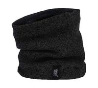 Heat Holders Mens 2.6 TOG Soft Fleece Lined Thermal Winter Neck Warmer - One Size - Black