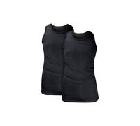 Heat Holders Men's 2 Pack Sleeveless Thermal Top for Winter in Black | Size: Large Heat Holders Black L