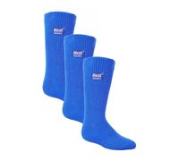 Heat Holders Men's 3 Pairs Childrens Ultimate Warm 2.3 TOG Winter Thermal Socks in Royal | Size: 9-1.5 Heat Holders Royal 9-1.5