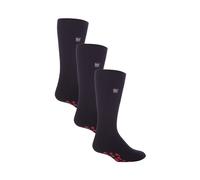 Heat Holders - 3 Pair Multipack Mens Slipper Socks with Grips for Winter