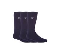 Heat Holders Men's 3 Pairs Original Thick Winter Thermal Socks for Cold Weather in Navy | Size: 6-11 Heat Holders Navy 6-11